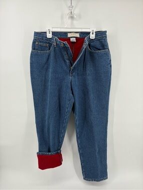 L.L. Bean Women’s Double Lined Relaxed Fit Jeans